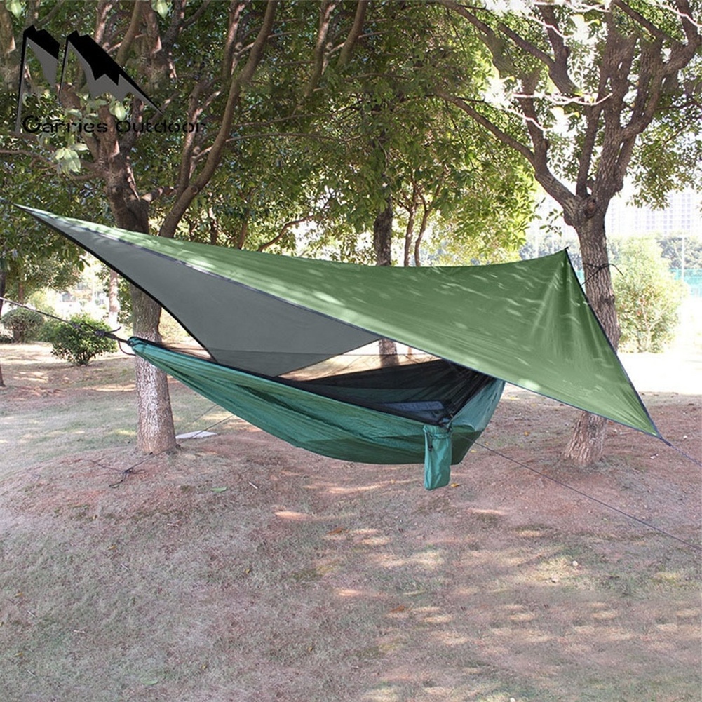 Double Lightweight Camping Hammock, Outdoor Hammock With Mosquito Net Swings Strap Hook Double Hammock With Mosquito Net/