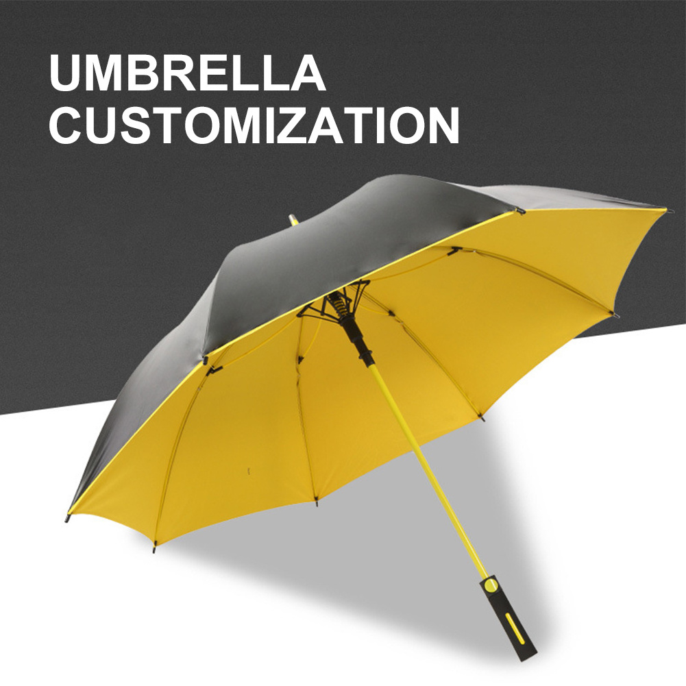 Factory Custom New Model, Uv Long Shaft Giant Big Large Windproof Rain Gift Golf Umbrella With Logo Printing For Promotion/