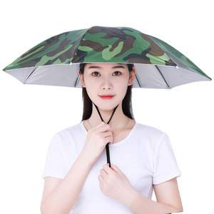 Golf Fishing Camping Novelty, Headwear Cap Umbrella Hat/