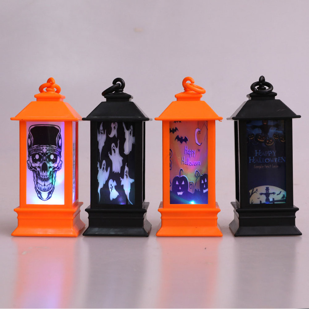 Halloween Yard Signs Light, Decoration Witch Flame Lamp Halloween Bar Party Desktop Decorative Atmosphere Props/