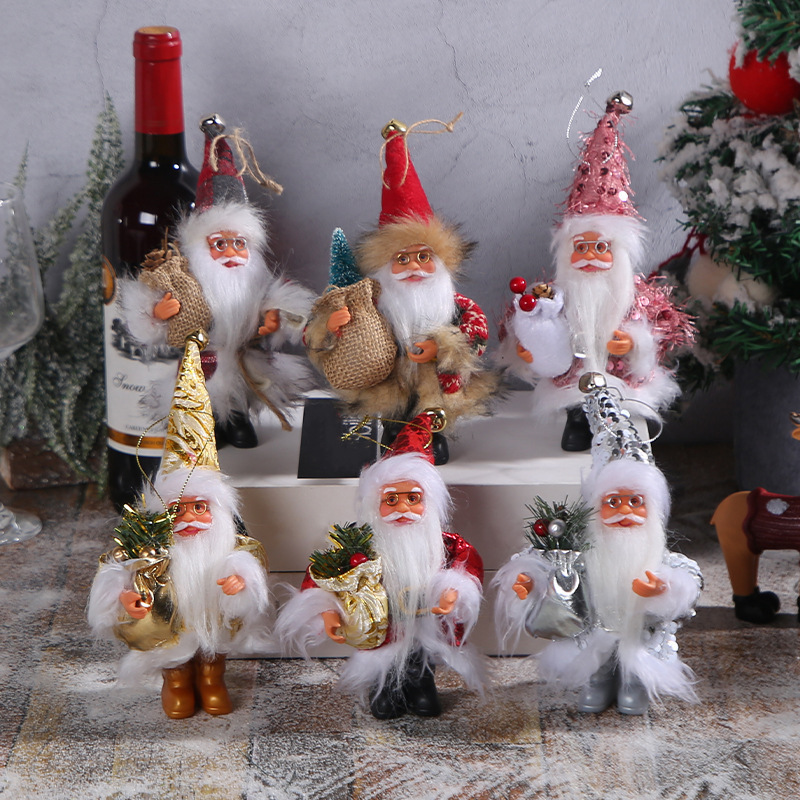 Hot Selling Velvet Christmas, Ornaments Navidad Xmas Tomte Dwarf Dolls Plush Elf Gnomes For Christmas Party Decoration/