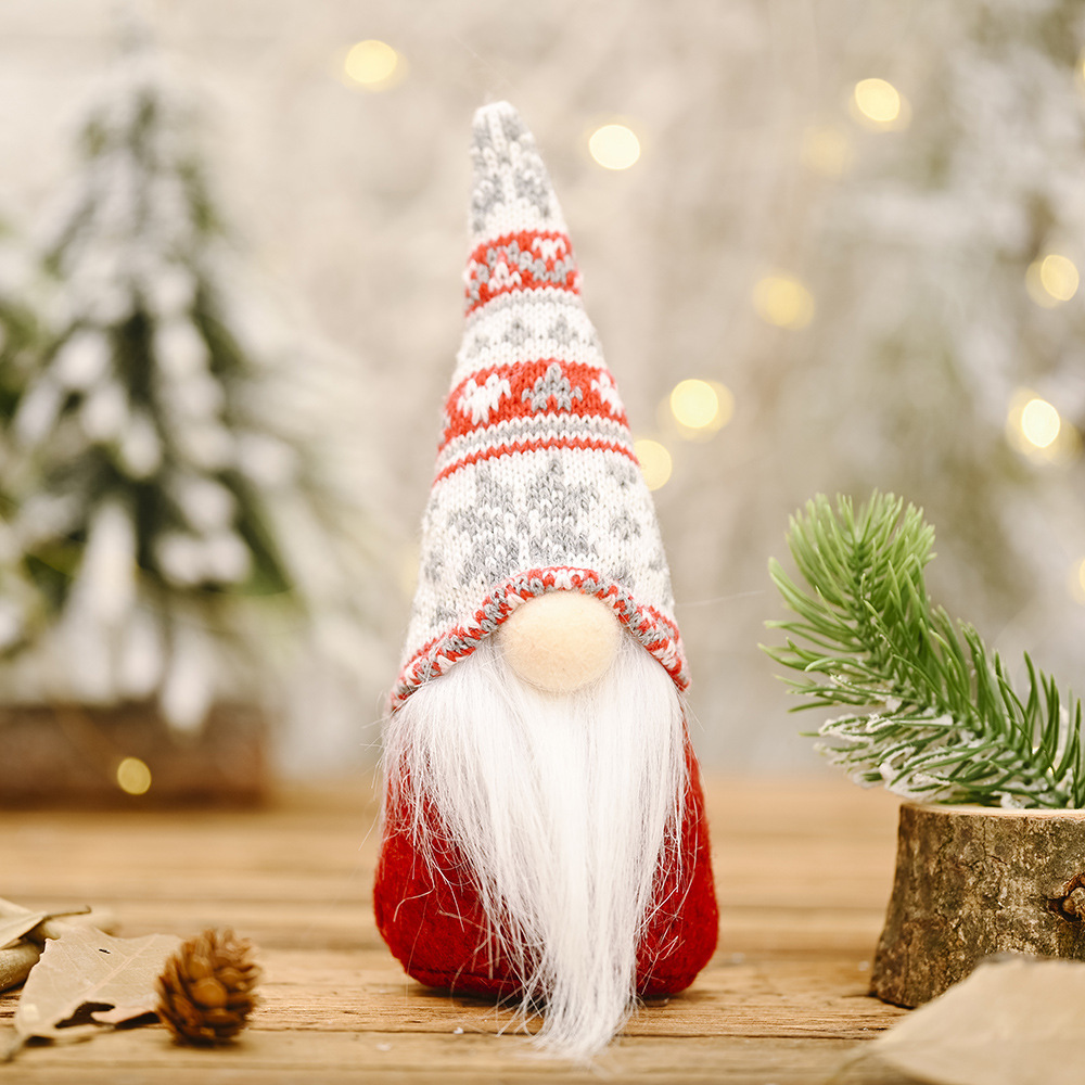 Hot Selling Velvet Christmas, Ornaments Navidad Xmas Tomte Dwarf Dolls Plush Elf Gnomes For Christmas Party Decoration/