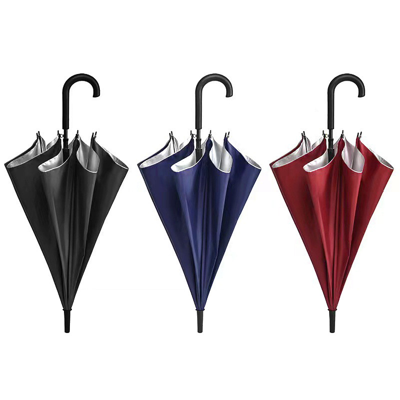 Cheap Prices 8 Ribs Two Person Personalised Straight Wind Proof Luxury Promotional Umbrella Election Custom Blank Umbrellas