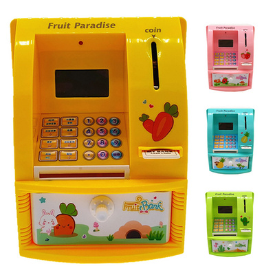 Mini Atm Machine Bank, Coin Saving Box Atm Piggy Bank/