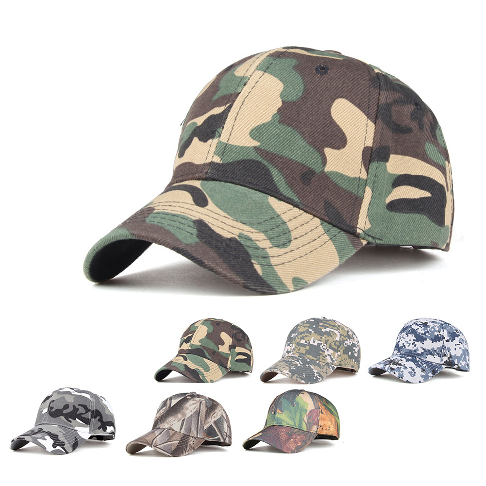 Women Men Camouflage Baseball, Cap Camo Clothing Hats Cap Hunting Hat Cap For Outdoor Hiking Jungle/