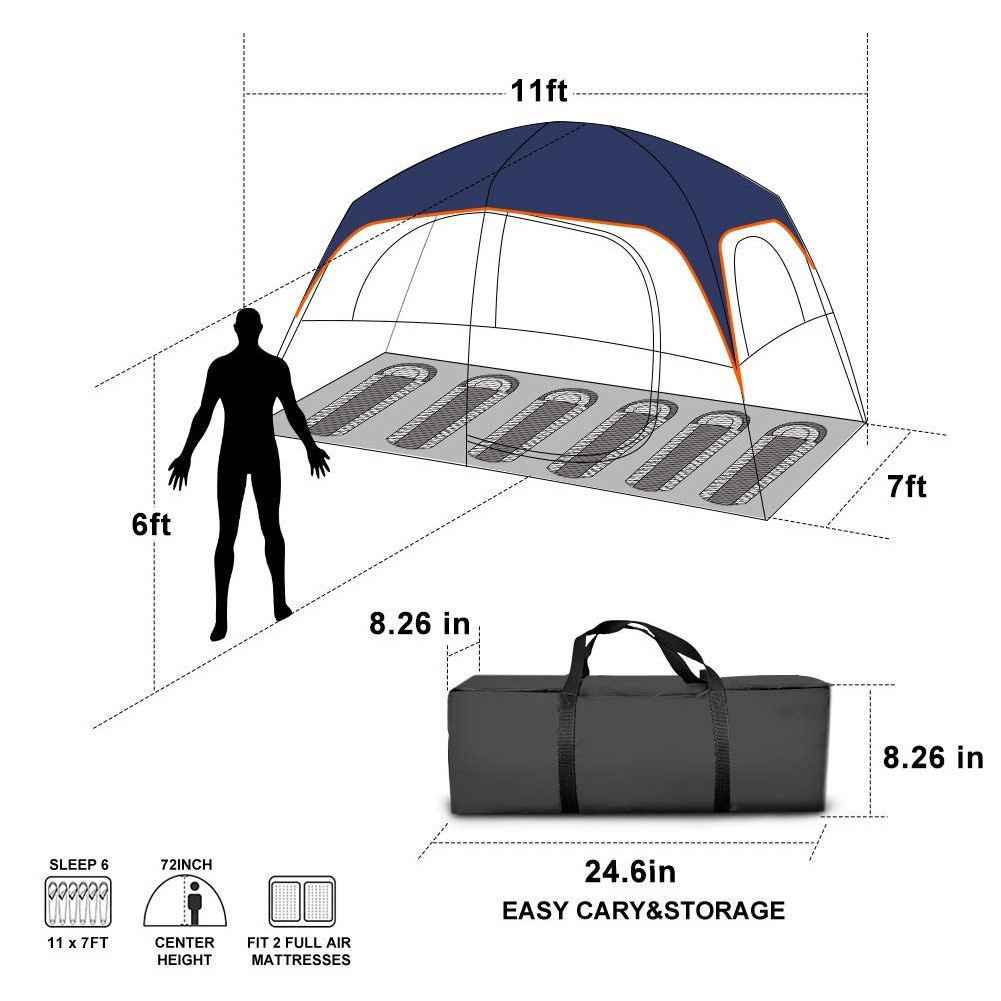 Automatic Oxford Canvas Pop, Up Hub Quick Open Winter Ice Cube Fishing Tent/