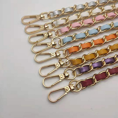 Hight Quality Various Color, Bag Strap Chain Handbag Accessories Leather Handle Purse Strap Bag Hardware Handbag Chains/