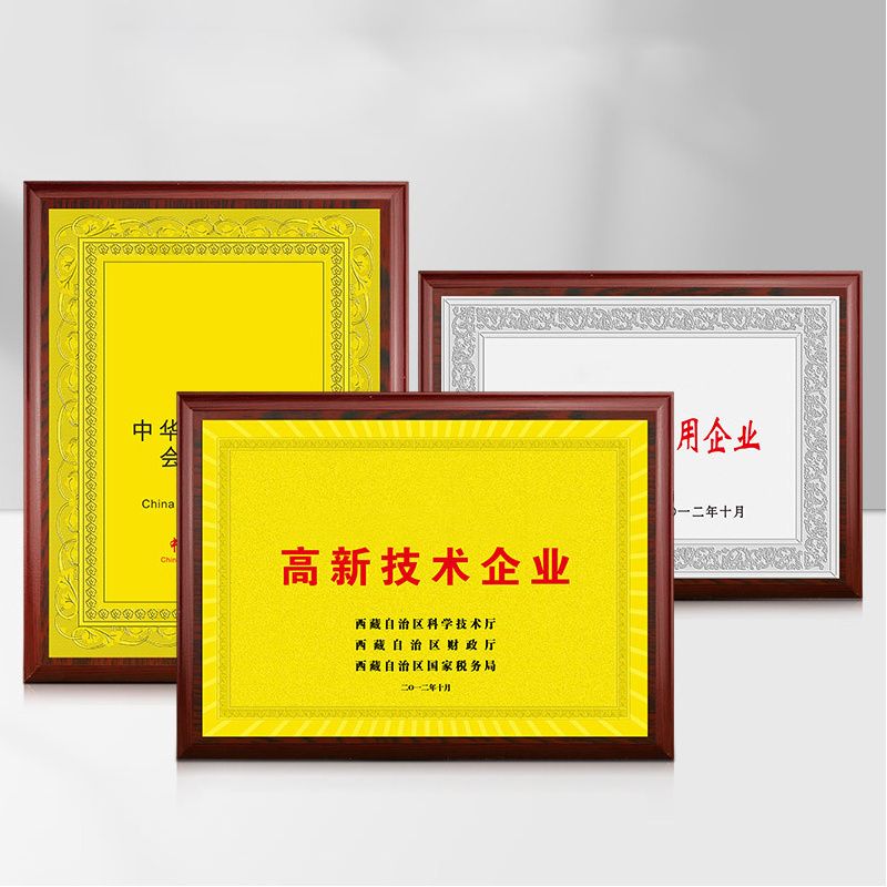 Wholesale Wood Medal Award, Blank Plaques And Awards Customized Red Mdf Wooden Plaque Medal Keepsake Storage Boxes/