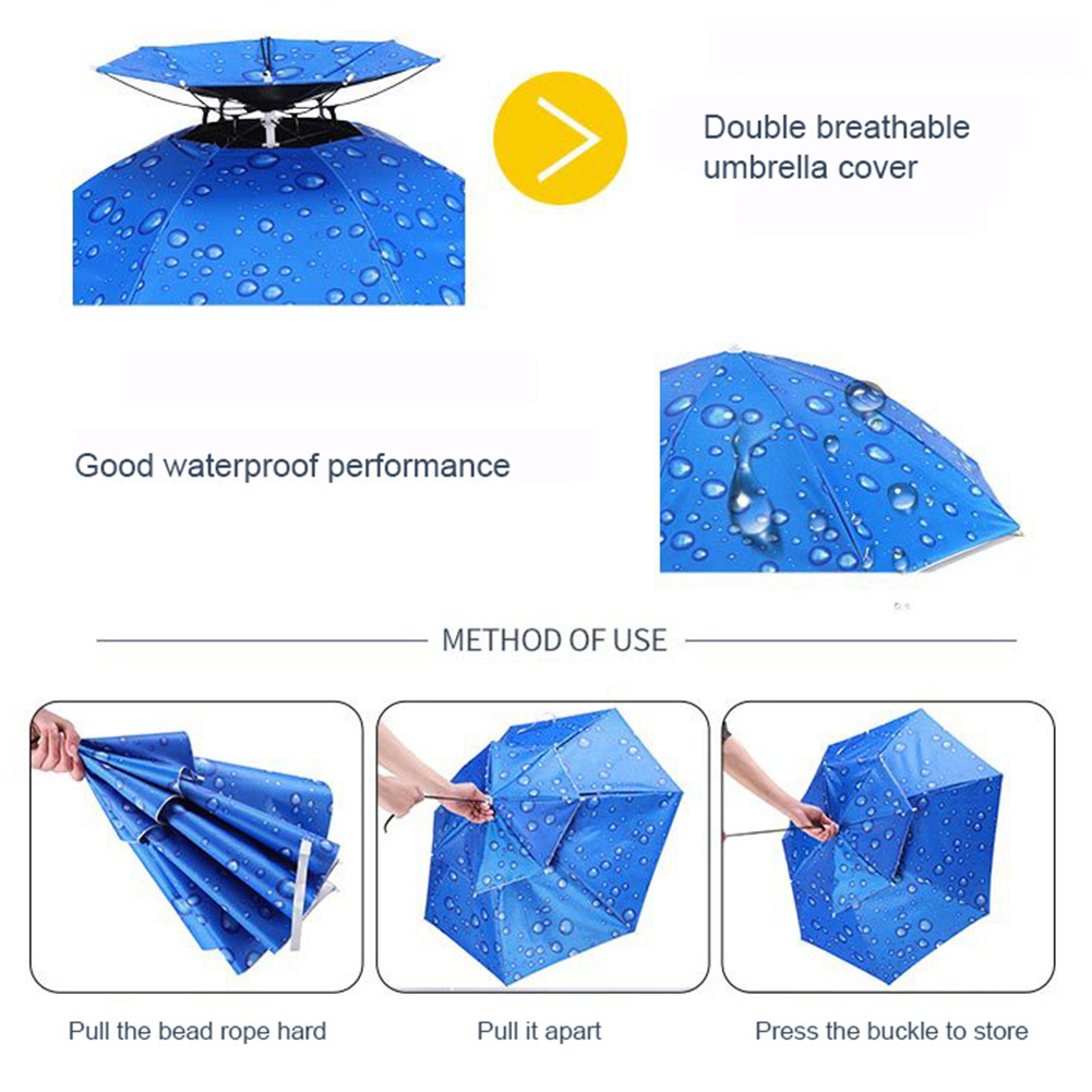 Paraguas Parapluie Sombrillas Promotional, Custom Colorful Mini Head Hat Umbrella/