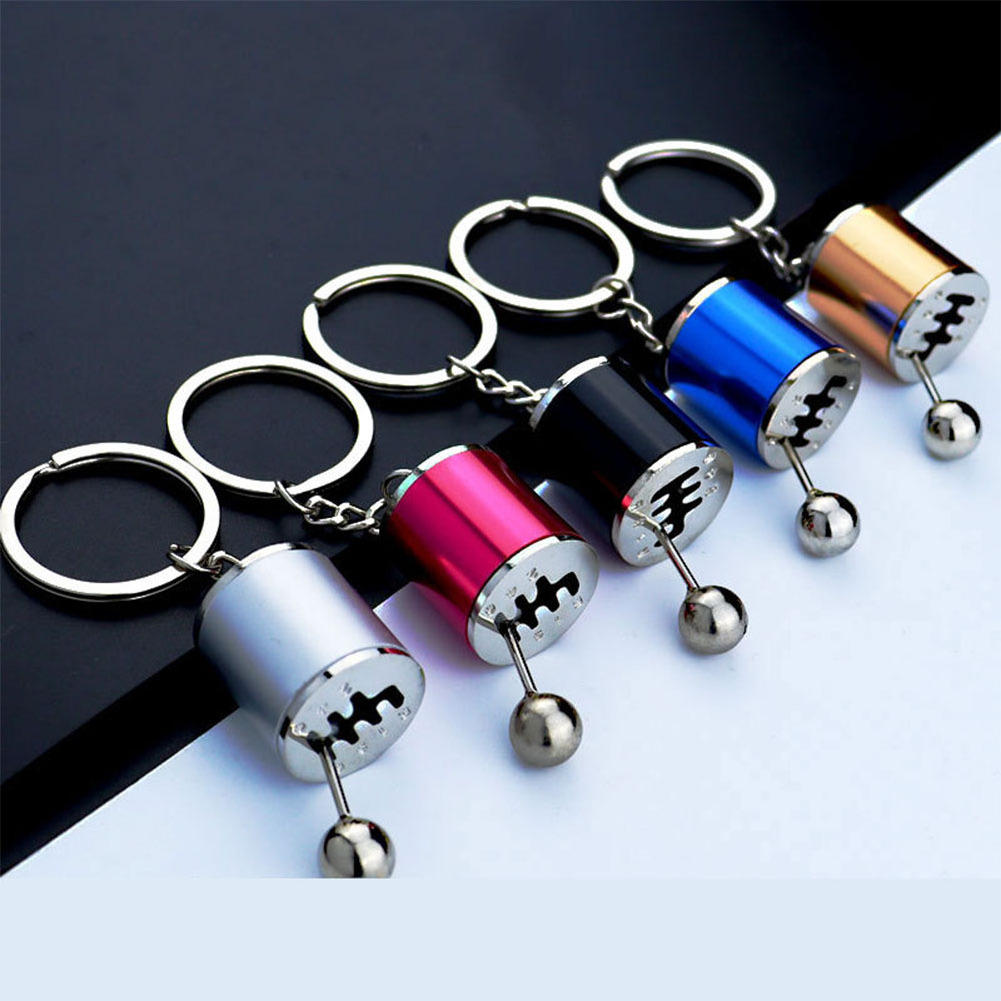 Auto Car Parts Models, Spinning Racing Disc Brake Keychain Metal Waist Keychain/