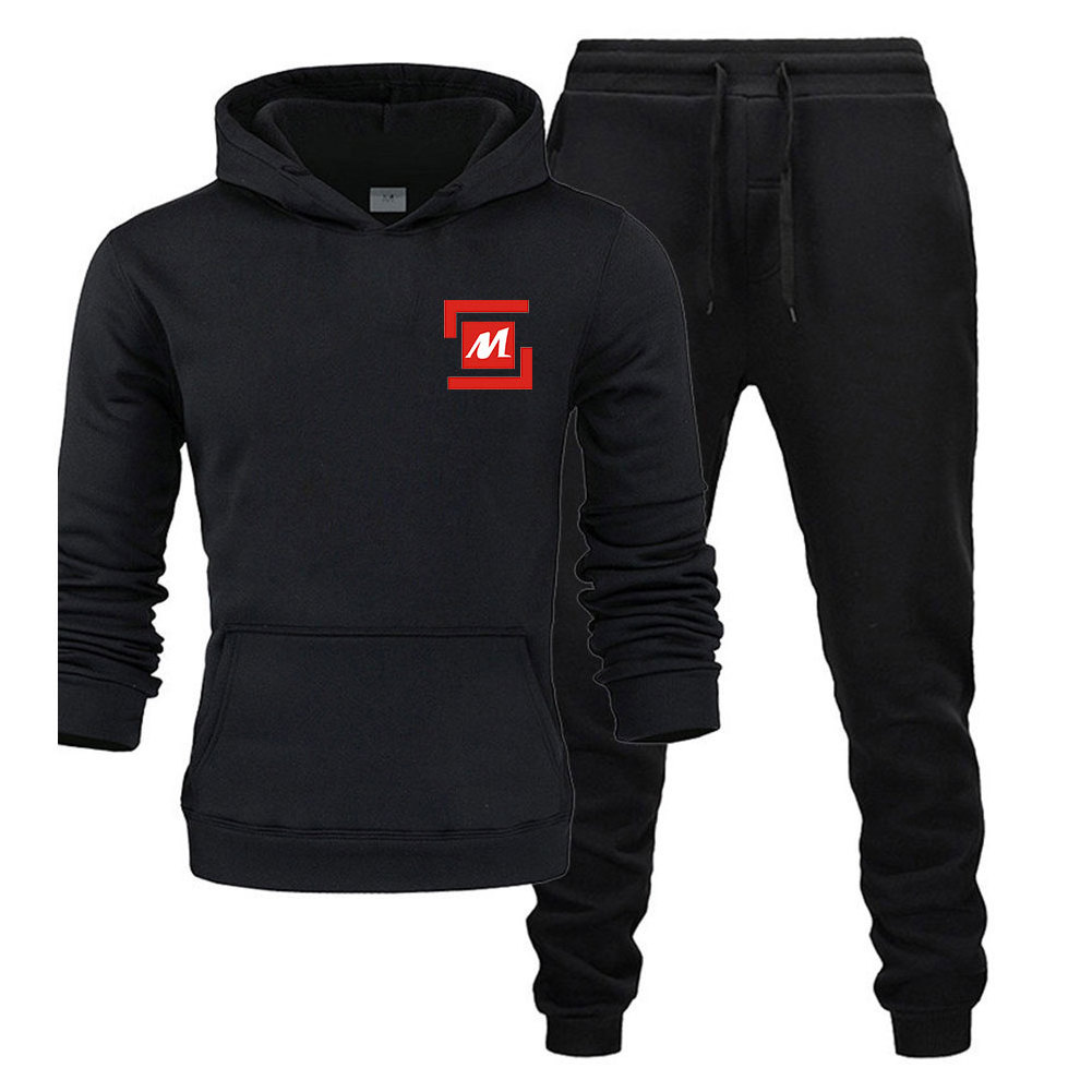 Outdoor Sport Men Sportswear, Tracksuit Men 2 Piece Set Hoodie Sets Men/