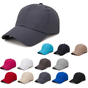 Summer Breathable Quick Drying, Ultra-Thin Women Men's Baseball Cap Sports Outdoor Mountaineering Hiking Cycling Fishing Hat/