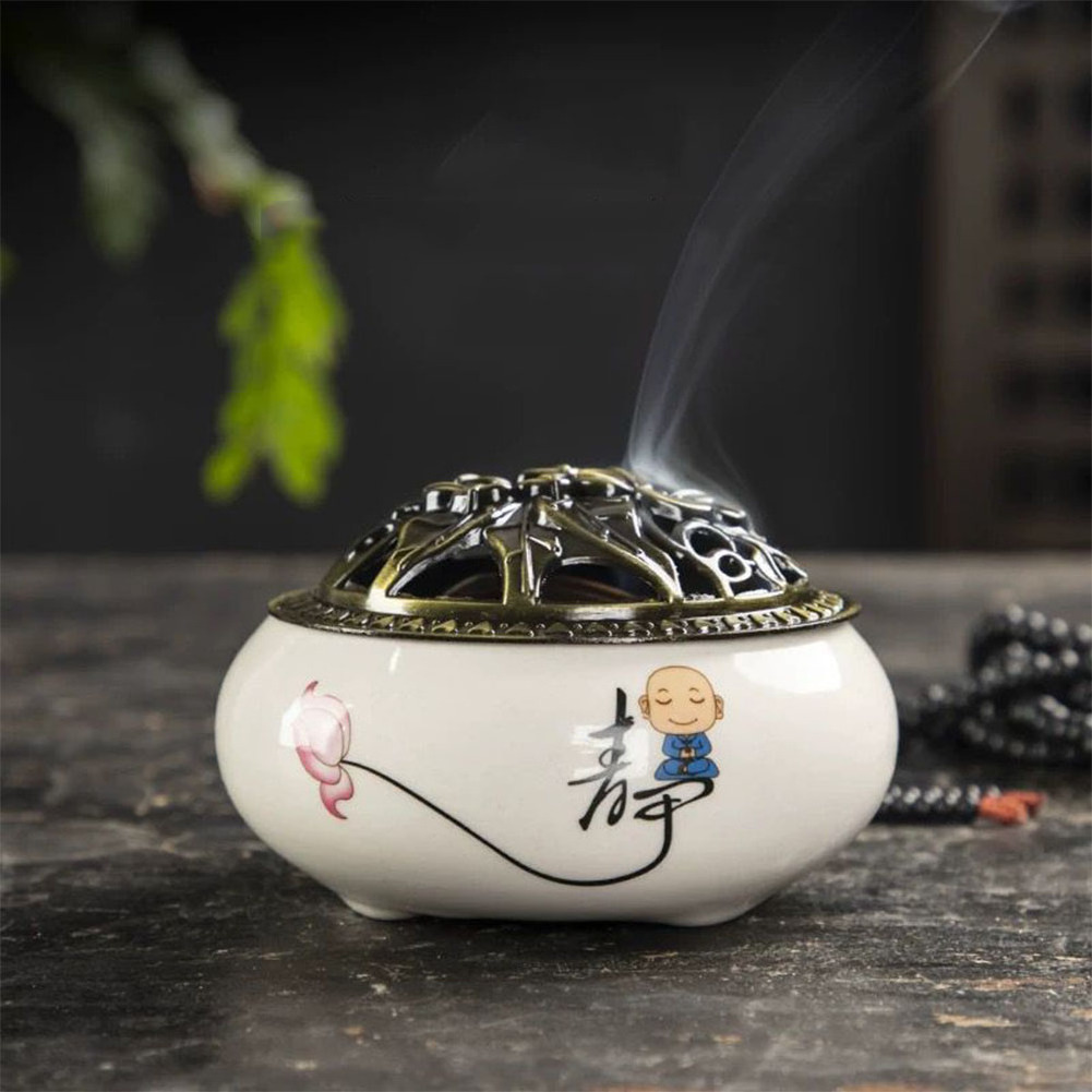 Household Essential Oil Diffuser, Portable Desktop Mini  Scent Aroma Air Diffuser Incense Holders/