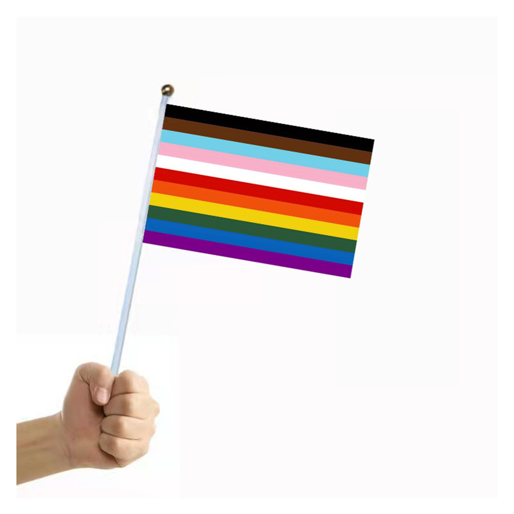 Wholesale Custom Printing Flags, High Quality Various Country Mini Hand Print Stick Flag/