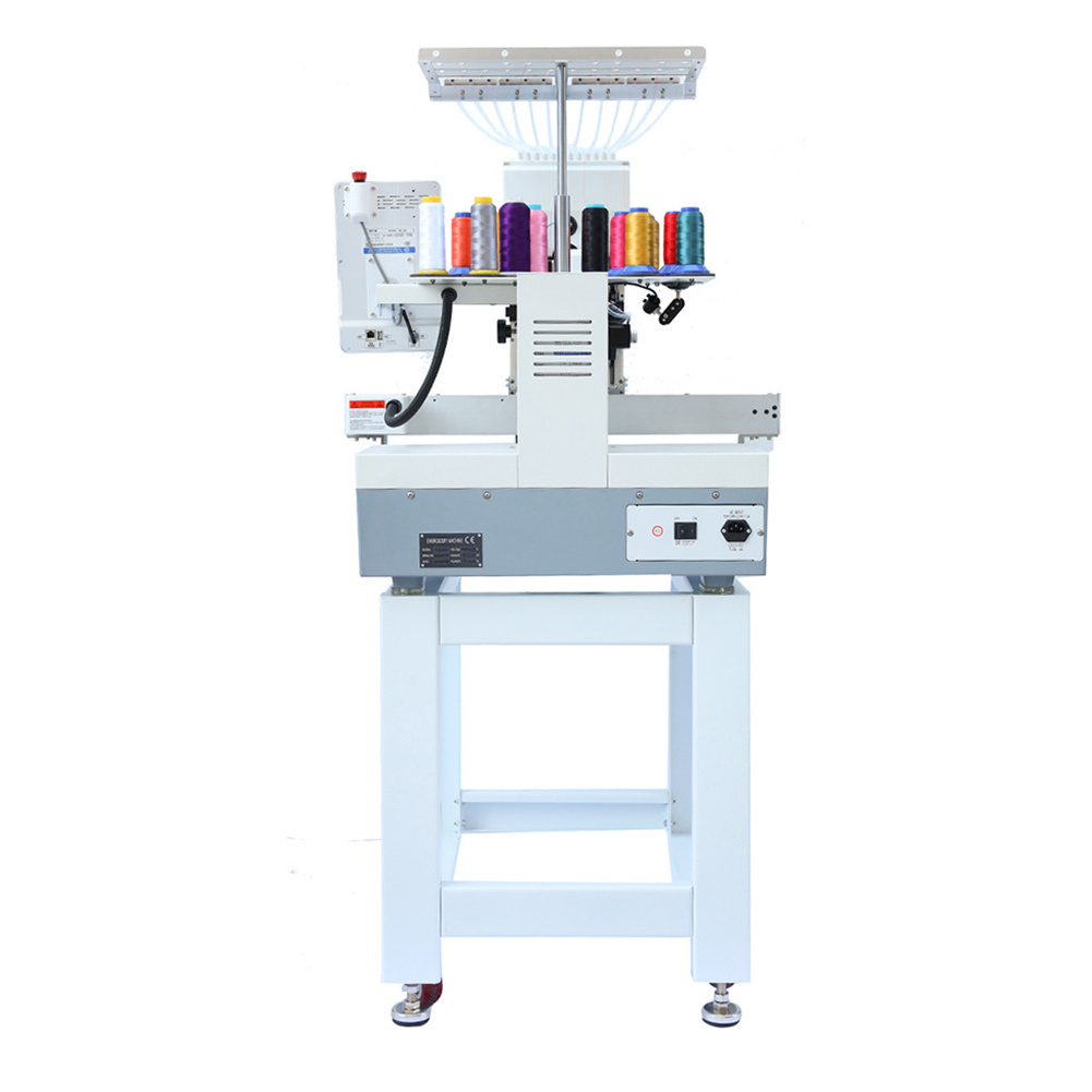 Single Head 12 Needless, Embroidery Machine Home Computer Embroidery Machine Multifunctional Three-in-one Embroidery Machine/