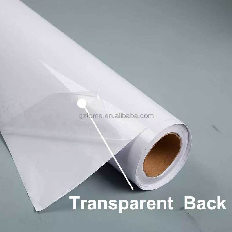 Hot sale material post for solvent eco-solvent ink permanent/removable glue pvc self adhesive vinyl self adhesive 100micron