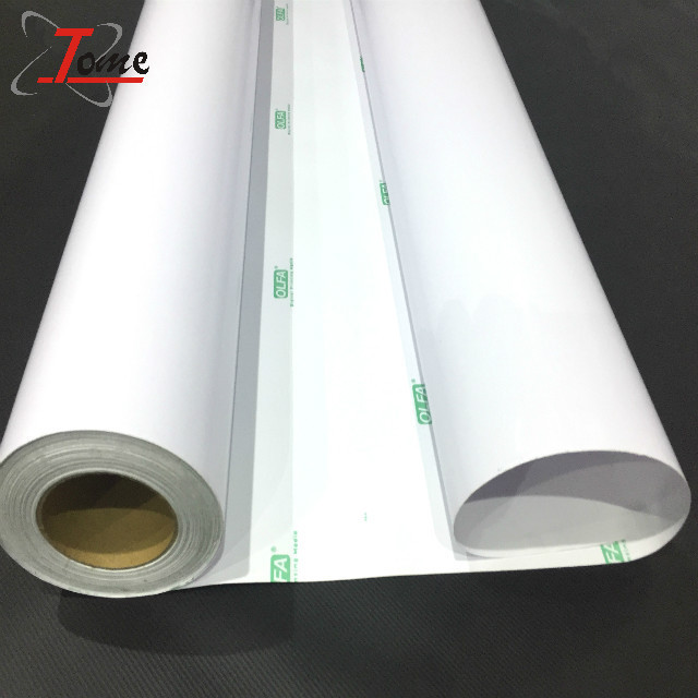 outdoor vinyl fabric roll eco printing pvc self adhesive vinyl roll for pigment ink printing machine material vinilo adhesivos