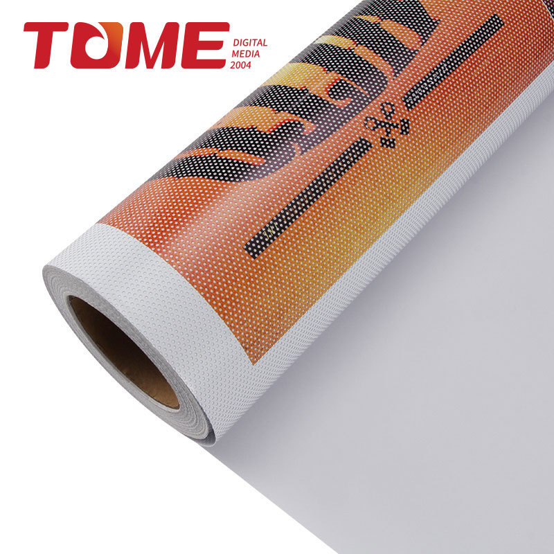 Digital Inkjet One Way Vision Protective Vinyl Film Self Adhesive Vinyl Sticker Window Film