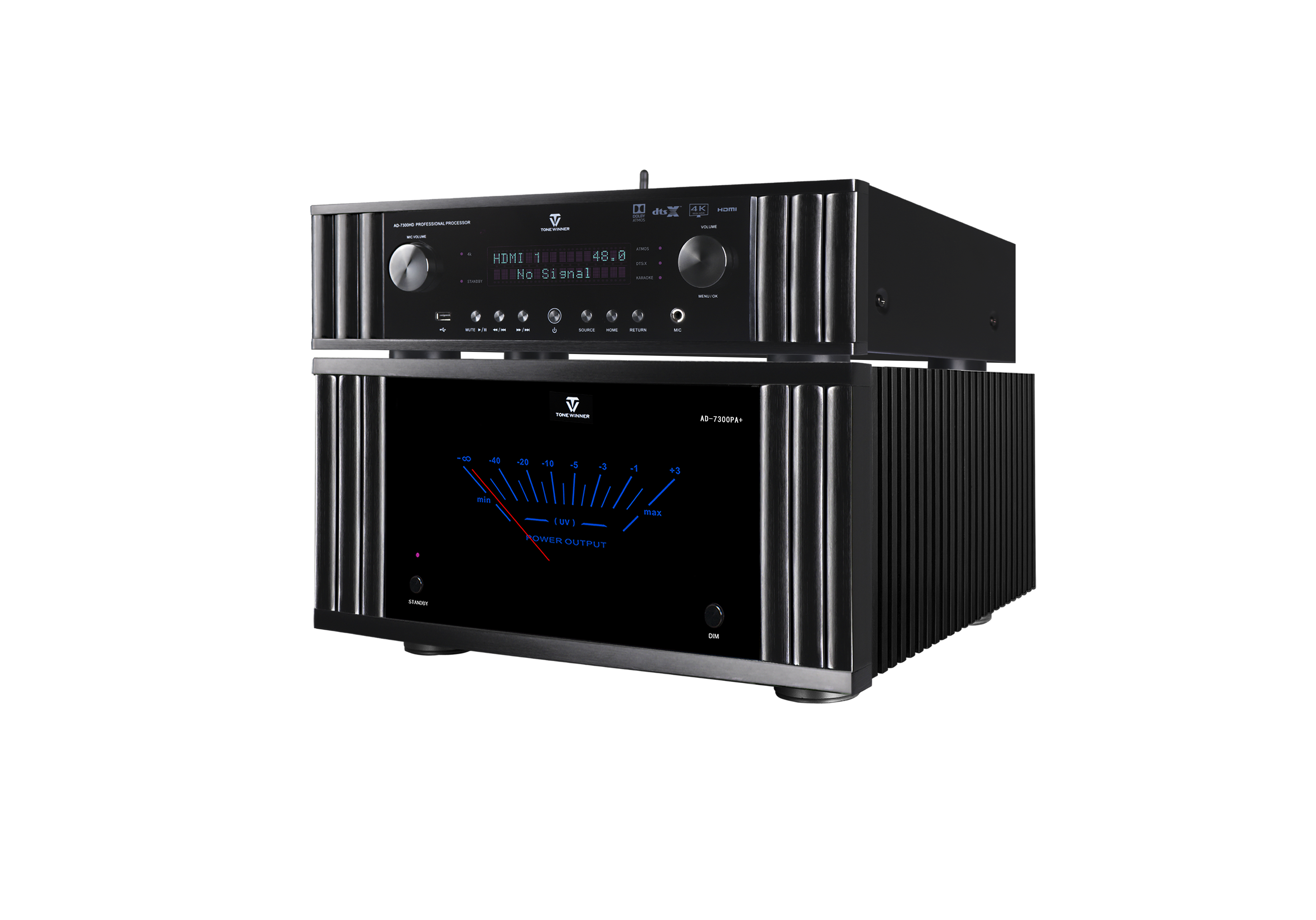 Tonewinner AD-7300PA+ power amp music amplifier 1000w 7 channel amplifier hifi stereo audio power amplifier