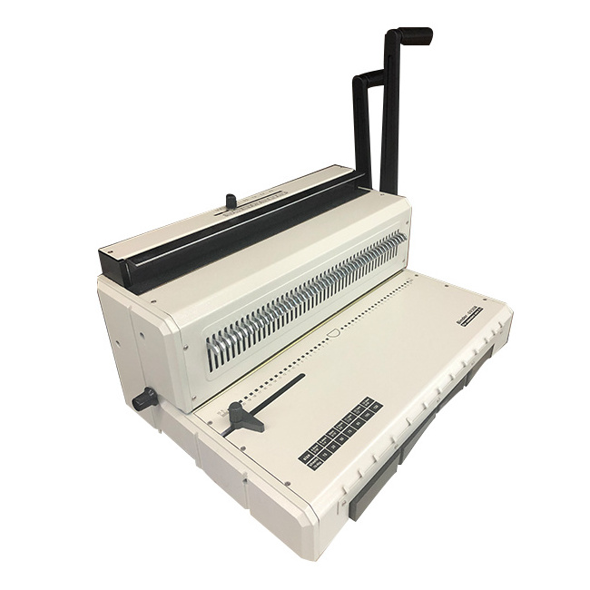 TONGRO G930B calendar notebook paper punching and binding machine double wire book calendar and binder  A3 book binding machine