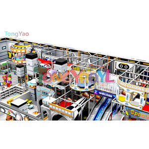 The General Mobilization Of Aircraft Theme Customized Big Indoor Playground,Children Indoor Plastic, Foam Playground