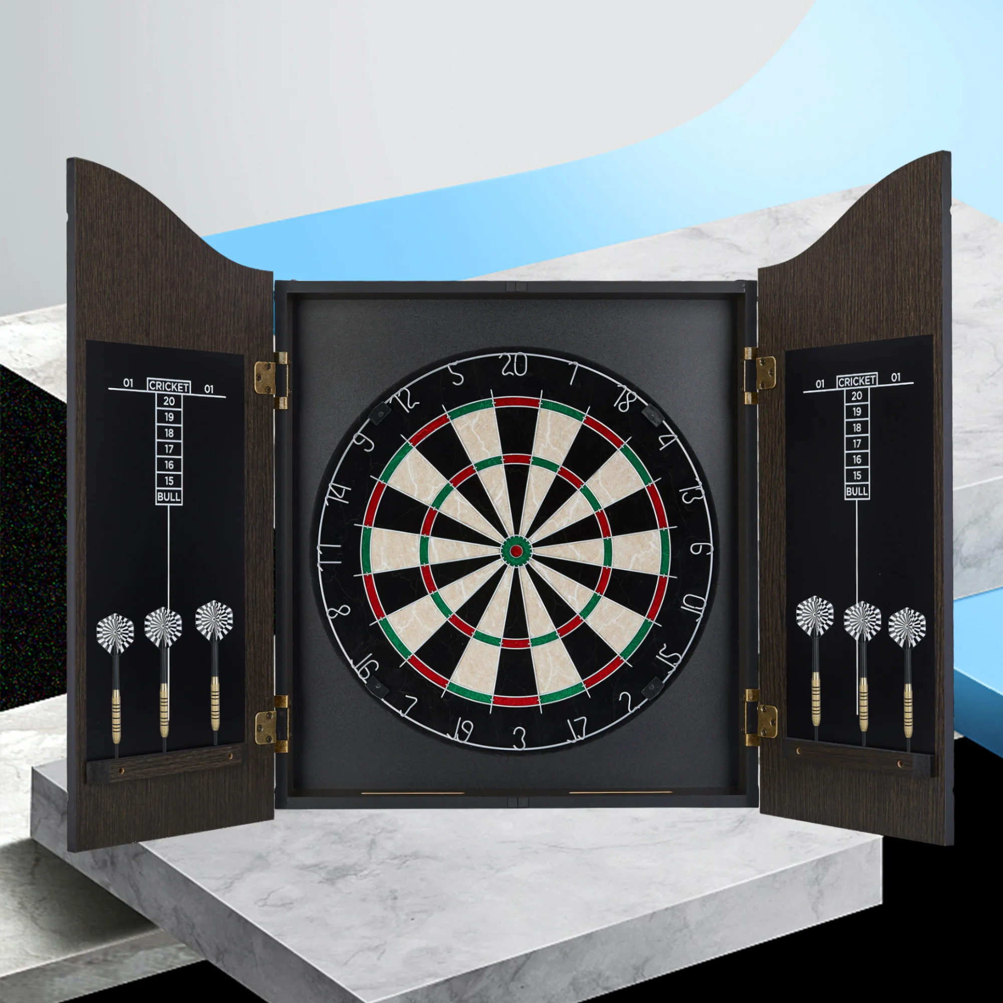 Green living Dartbordkast dart with cabinet dartboard with cabinet dartboard cabinet