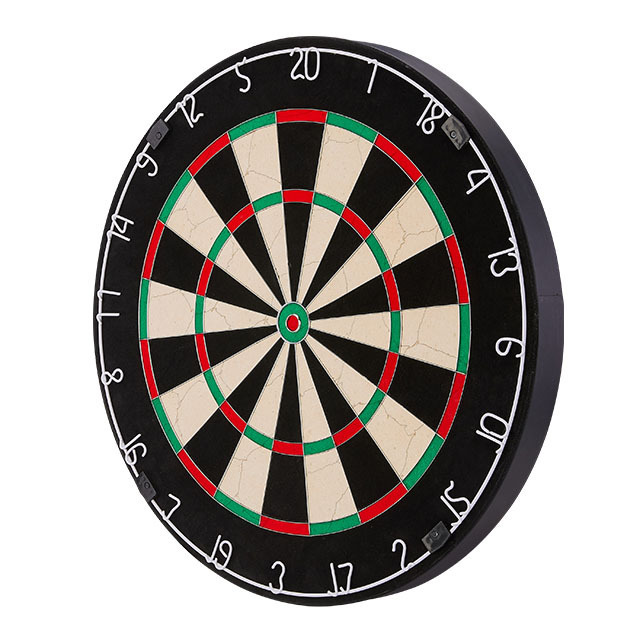 Wholesale direct sales Cible de flechettes sisal bristle fiber dart board  professional dart board