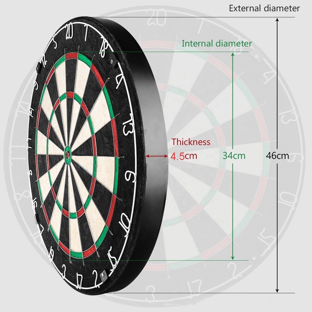 Wholesale sales Dartscheibe professional dartboard sisal bristle blade darts board