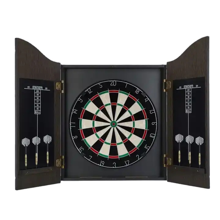 Modern dartbordkast wooden dartboard cabinet dartboard in cabinet for bar