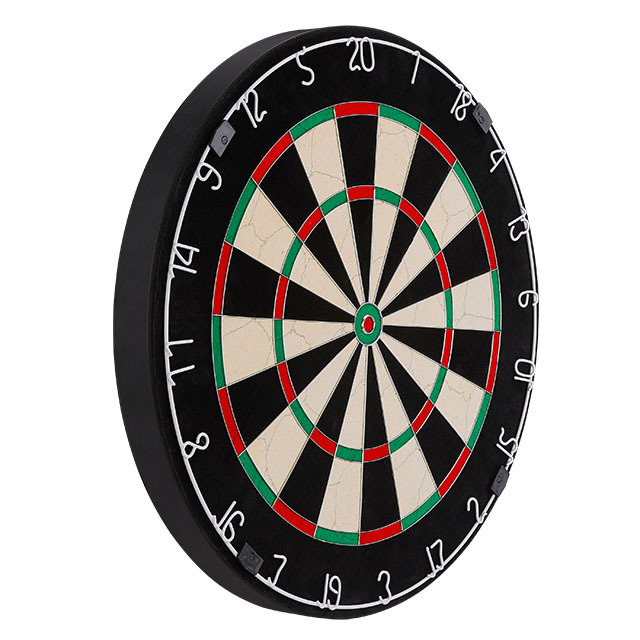 Wholesale direct sales Cible de flechettes sisal bristle fiber dart board  professional dart board