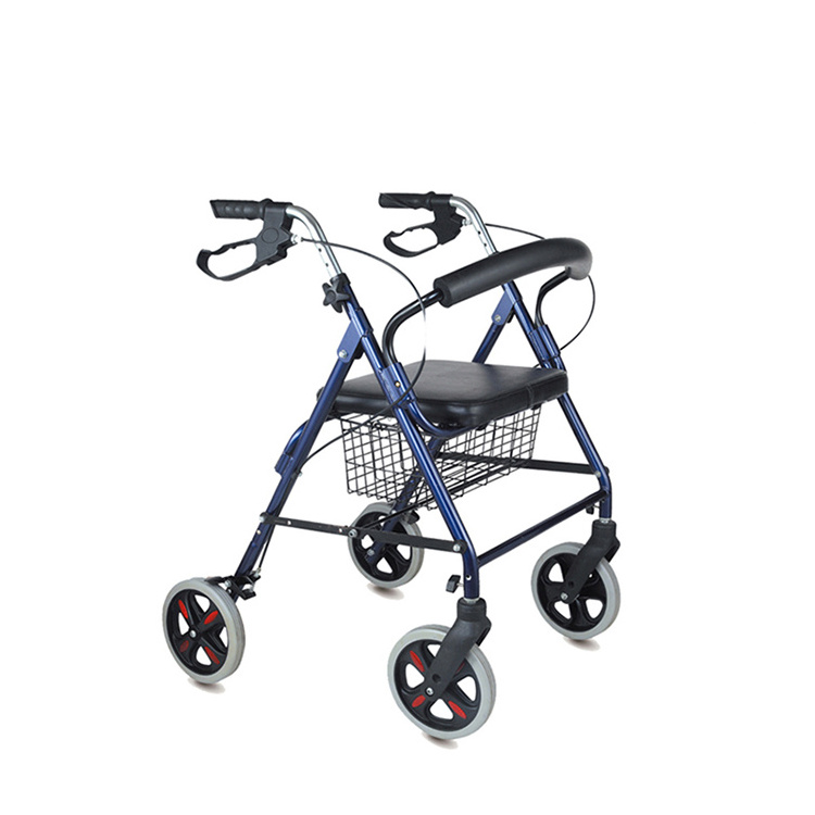 Best Selling Products Height Adjustable Aluminum Foldable Children Walker Rollator