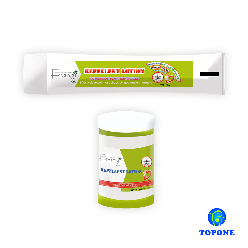 Topone Natural Herbal Anti Mosquito Bite Anti-itch Mosquito Repellent Cream OEM