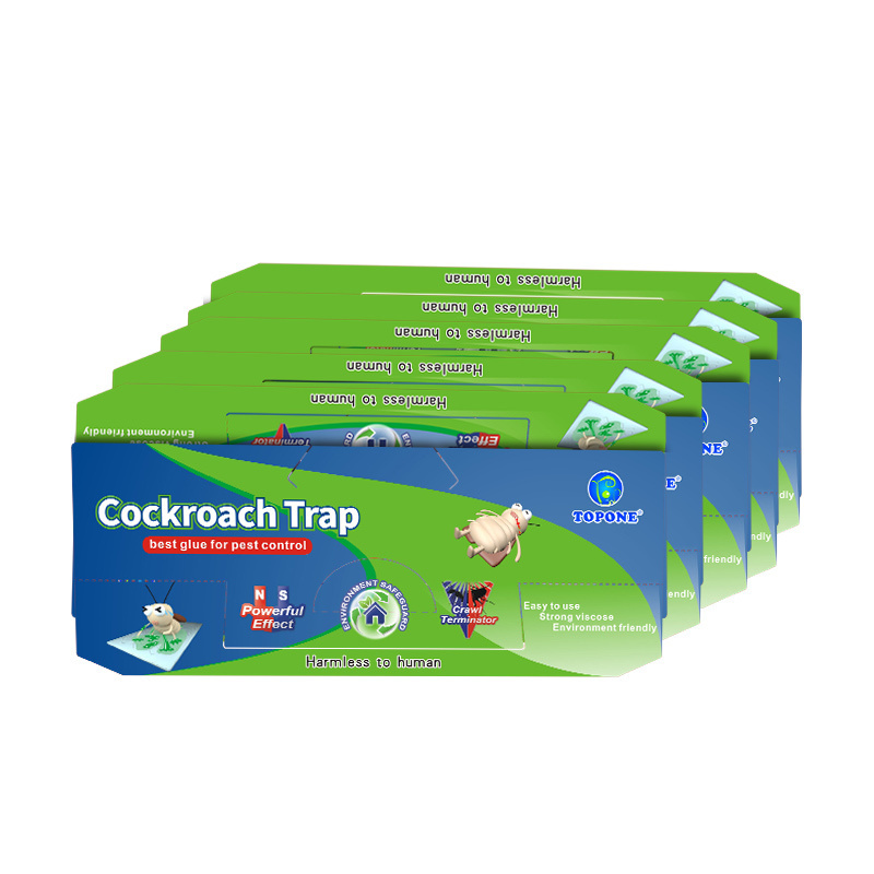 Easy Catching Non Poisonous Insect Bug Cockroach Killer Glue Trap House Catcher Sticky Board