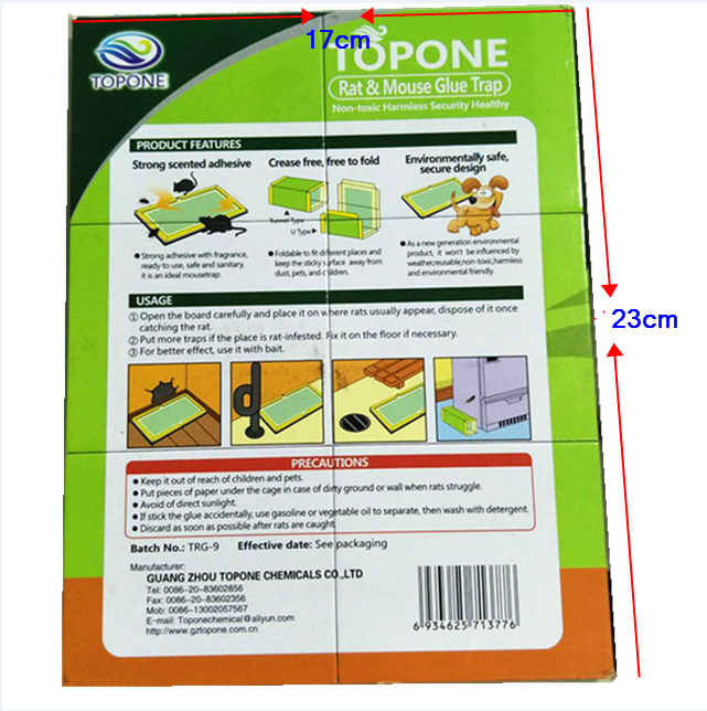 Rat Catch Glue board for Mice Pest Type and Traps Pest Control Type Mouse Trap