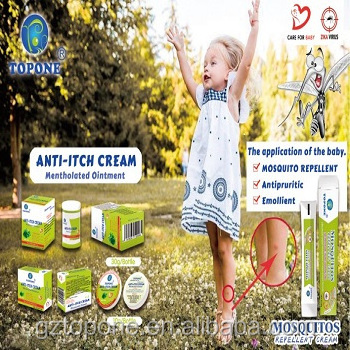 Topone Natural Herbal Anti Mosquito Bite Anti-itch Mosquito Repellent Cream OEM