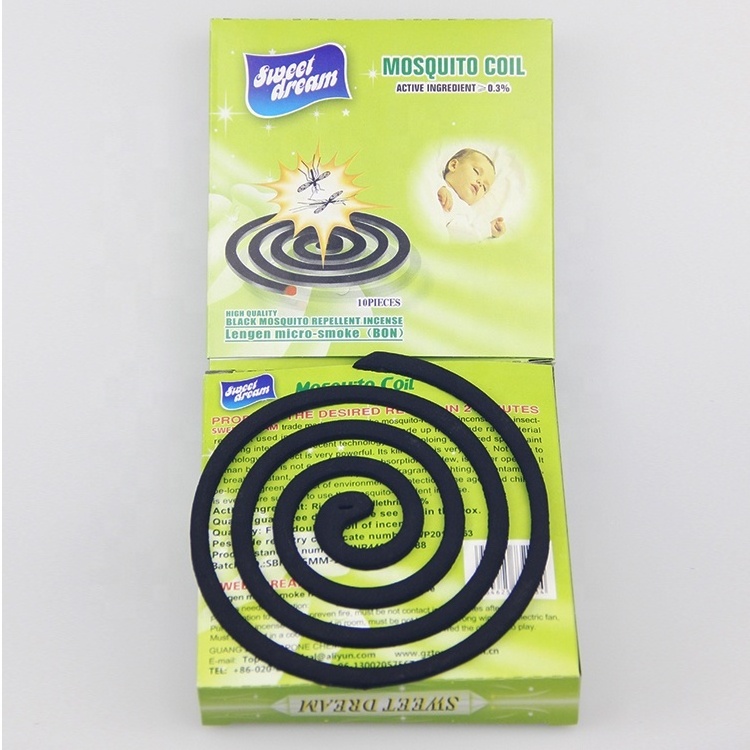 Sweet Dream Black Mosquito Coil Effective Fly Killer Anti Mosquito Coil 125mm