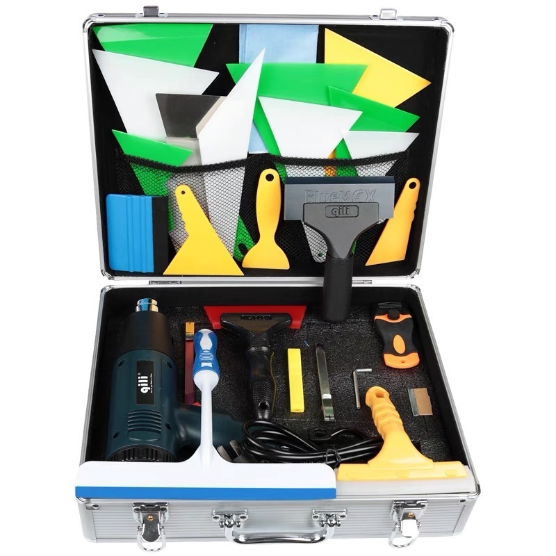 Topsee Window Film Tools Kit Heat Gun Squeegees PPF Film Tools Rubber Squeegees Wrapping