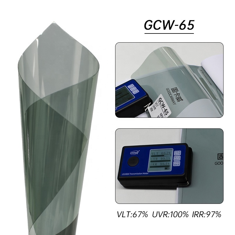 Reflective Car Windshield Film Anti Scratch Car Glass Protection Film 99%UV Block Nano Ceramic Tint Film