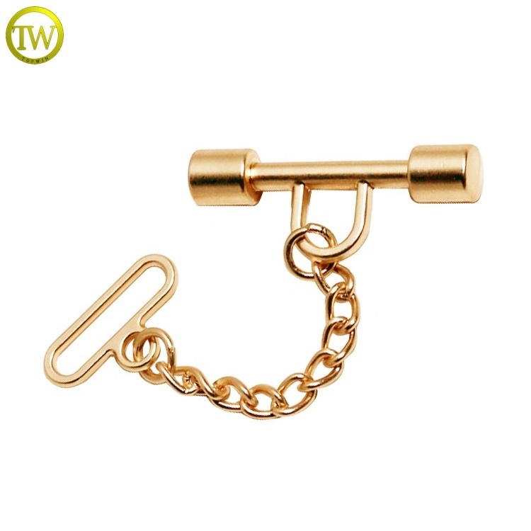 Gold plated swimwear decorative accessory designer bikini buckle hardware adjustable bra slider straps