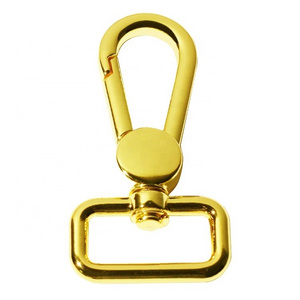 Gold Plated Metal Mini Small Hook For Necklace Chains Handbag hardware Metal Snap Hooks For Wallet