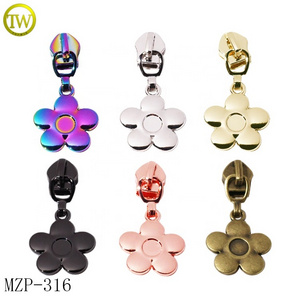 Custom Luxury Zipper Pullers Handbag Designer Zipper Pulls  Puller Zipper Slider Custom Logo Metal Zip Puller For Bag