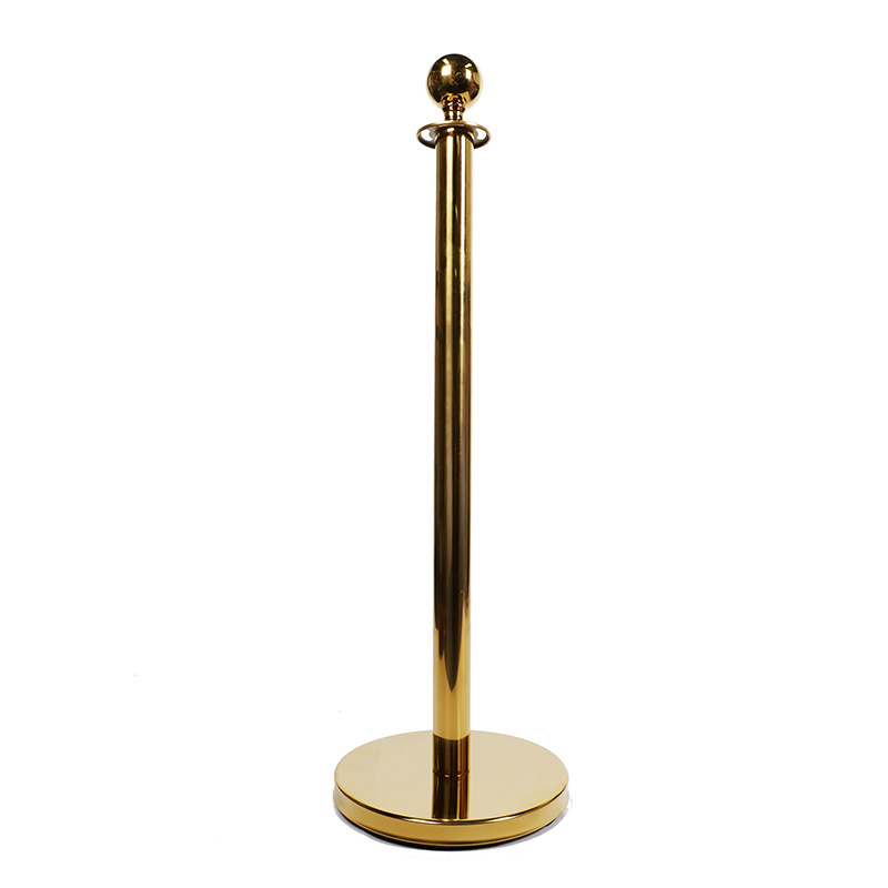 Stainless Steel barrier red carpet poles queue stand q manager velvet rope stanchion