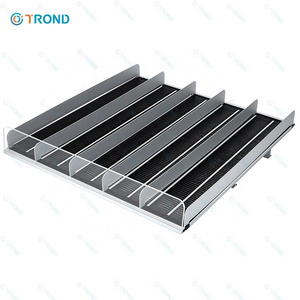 Shelf Roller Tray Supermarket Customized Wide Shelf Glide for Retractable Shelf