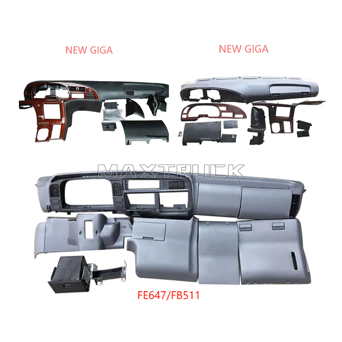 FUSO Canter Truck Body Spare Parts KNM-010028 wide LHD dashboard for Mitsubish FE647 Fb511