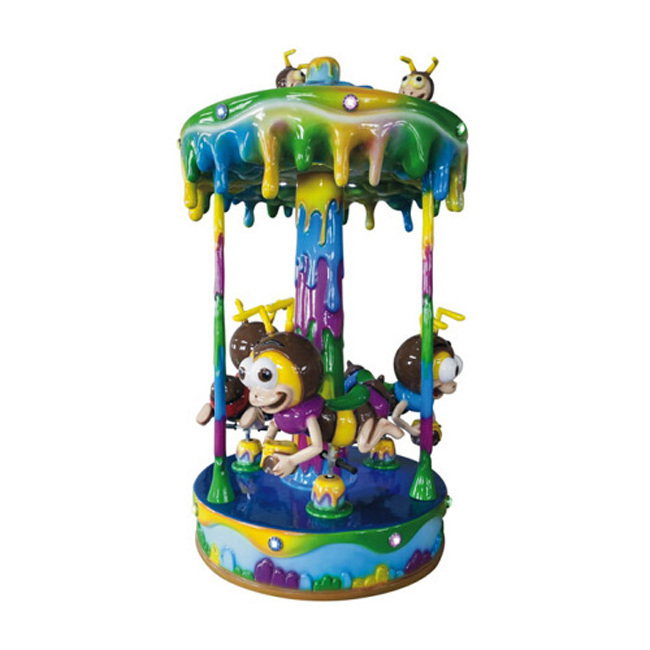 Funny playground miniature antique carousel merry go round horse for sale