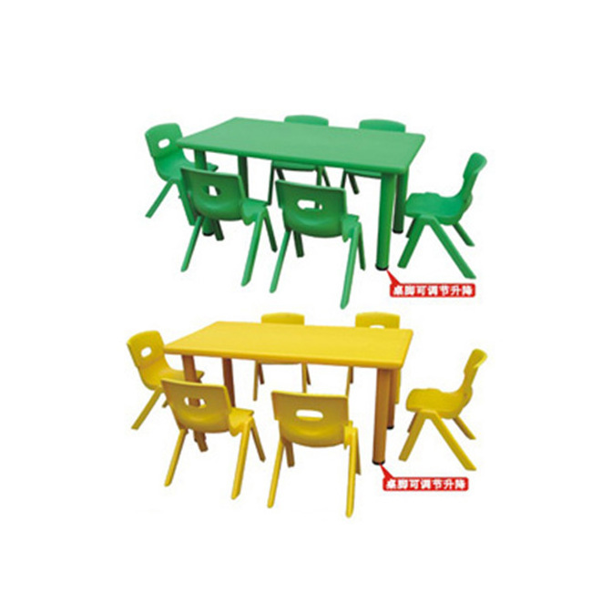 Manufacturer supply kindergarten furniture chair kids table chair set