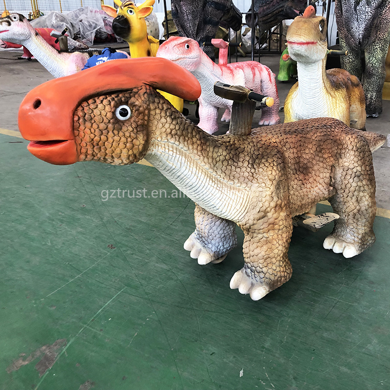 Shopping mall electric animal car dinosaur riding toy ride on inflatable animal