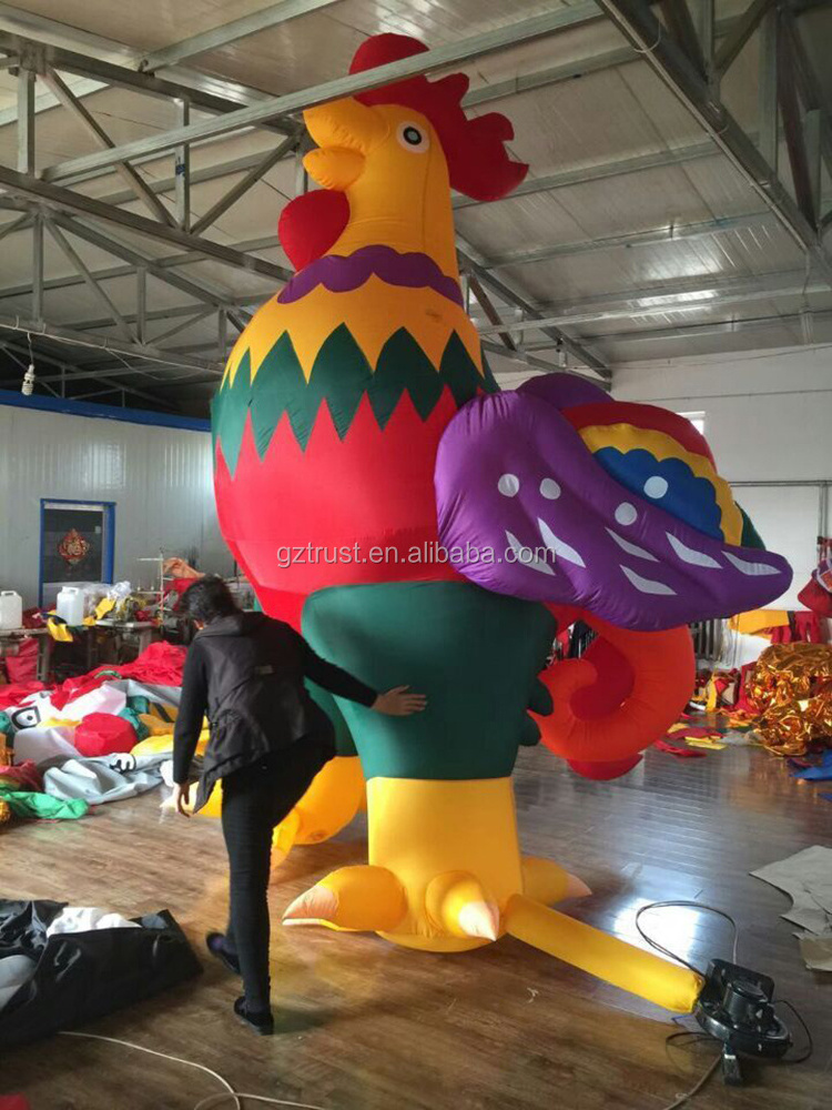 Shopping mall advertising giant cartoon balloon inflatable elephant costume