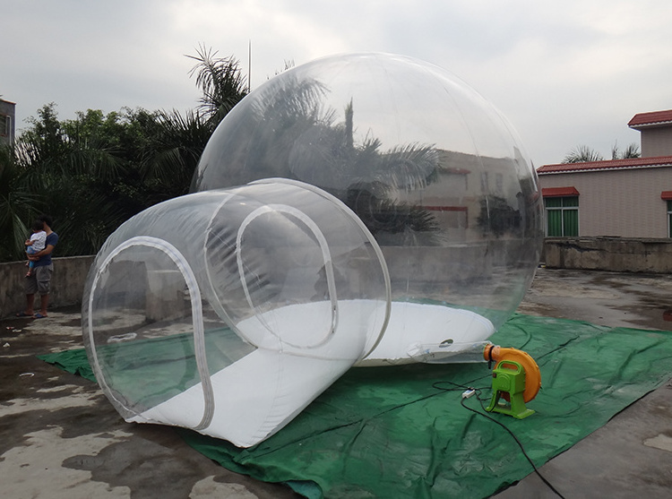 Best price large transparent dome tent inflatable bubble tent