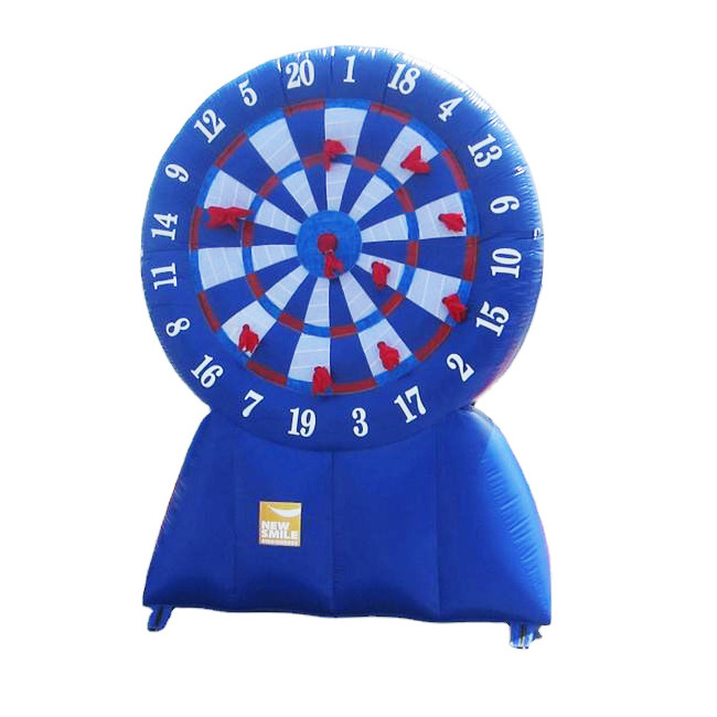 Precision shot challenge game promotion price inflatable soccer dart game